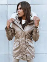 Dámská zimní bunda VIXEN Barva béžová DSTREET