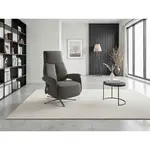 Sit & More RELAXAČNÍ KŘESLO, kůže, antracitová
