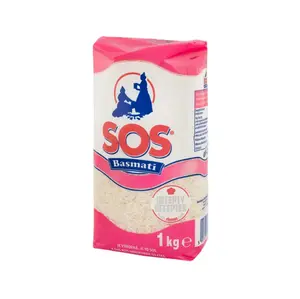 SOS Rýže dlouhozrnná Basmati 1 kg