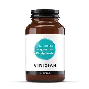 Viridian Magnesium Bisglycinate High Potency 120 kapslí