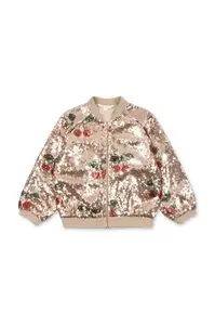 Konges Sløjd  bomber dětský STARLA SEQUIN JACKET