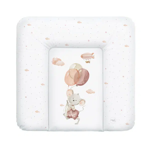 CEBA BABY Podložka přebalovací měkká (75x72) Basic Mouse