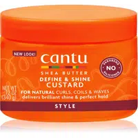 CANTU Shea Butter Custard gel na vlasy pro definici a tvar 354 ml