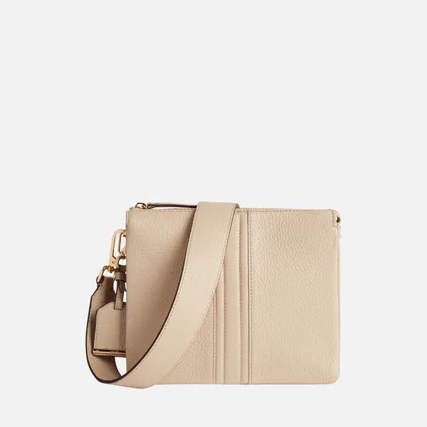 Krémová dámská crossbody kabelka Geox Clarissy - Dámské