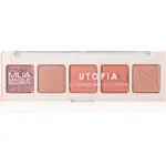 MUA Makeup Academy Eyeshadow Collection paletka očních stínů odstín Utopia 3.8 g