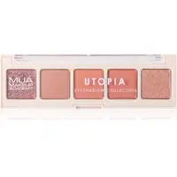 MUA Makeup Academy Professional 5 Shade Palette paletka očních stínů odstín Utopia 3,8 g