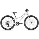 Juniorské dívčí kolo KELLYS KITER 30 24" 10.0 11" (125-145 cm) White