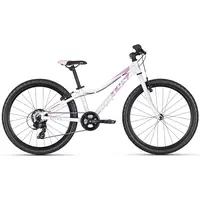 Juniorské dívčí kolo KELLYS KITER 30 24" 10.0 11" (125-145 cm) White