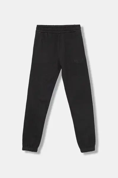 Dětské bavlněné tepláky Guess černá barva, J5YQ18 KAV34