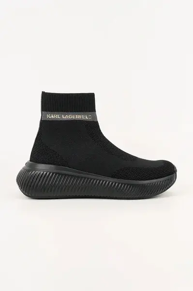 Tenisky Karl Lagerfeld KREEPER RUN dámské, černá barva, KL64444