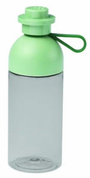 LEGO láhev transparentní - army zelená