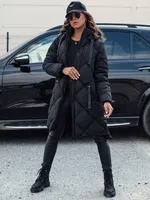 Kurtka damska oversize MELODY czarna Dstreet