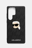 Obal na telefon Karl Lagerfeld Samsung Galaxy S25 Ultra černá barva, KLHCS25LPGKLKIPK