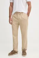 Kalhoty s příměsí lnu Frescobol Carioca