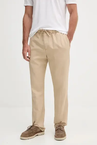 Kalhoty s příměsí lnu Frescobol Carioca