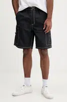 Bavlněné šortky Converse pánské, tmavomodrá barva, 10028350-A02