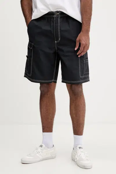 Bavlněné šortky Converse pánské, tmavomodrá barva, 10028350-A02