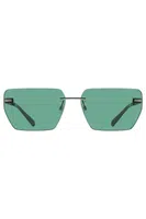 CALVIN KLEIN MEN'S SUNGLASSES GREEN