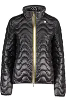 Dámská černá prošívaná bunda K-WAY