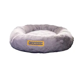 CROCODOG pelíšek pro psy a kočky - ortopedický - LIGHT GREY