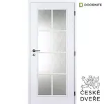 Interiérové dveře Elida Sklo Bílé 60P