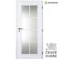 Interiérové dveře Elida Sklo Bílé 60P