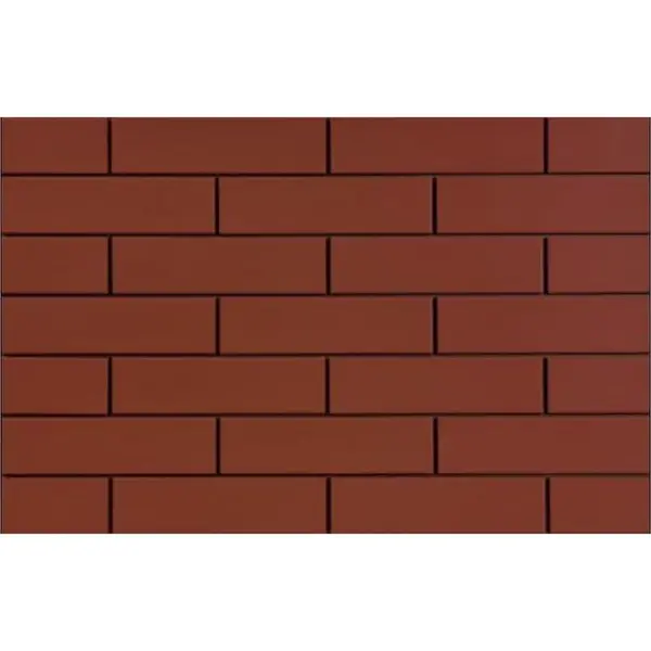 Fasádní obklad hladký Rot 24,5/6,5