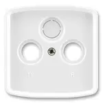 Kryt zásuvky TV+R+S, Tango, barva bílá
