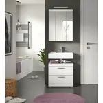 MID.YOU KOUPELNA vysoce lesklá bílá