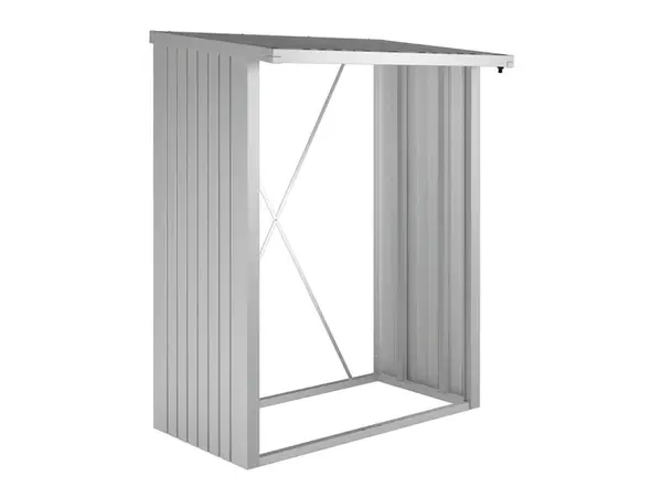 Dřevník WoodStock 150, stříbrná metalíza BH35010