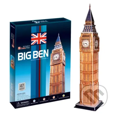 Big Ben - puzzle z kategorie 3D puzzle
