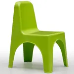 Dětská plastová židlička Mida limetková