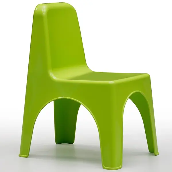 Dětská plastová židlička Mida limetková