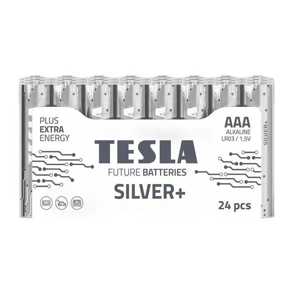 Baterie Tesla AAA Silver+ Multipack 10 ks LR03