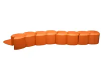 Palisáda HAPPY GRASS 7cm x 3,1m, terakota (24ks) PRIHAP1-R624