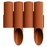 Zahradní palisáda 4 Standard cihlová