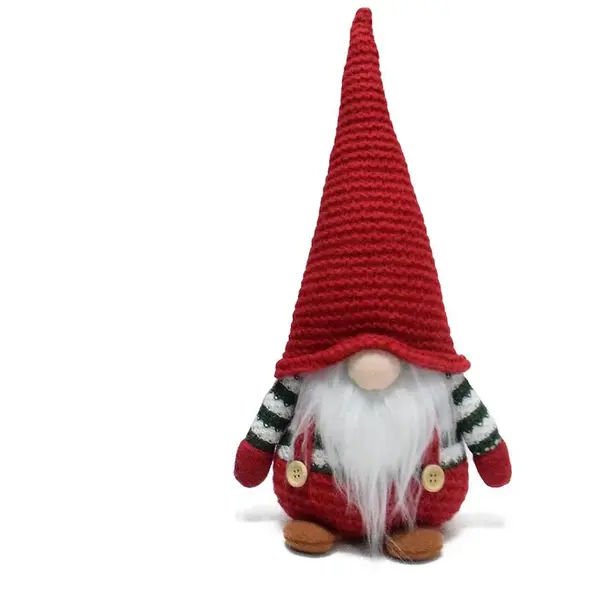 Skřítek červeno-zelený 38cm- mix