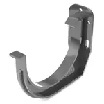 Plastový žlabový hák Covernit čelní PVC 75 mm antracit