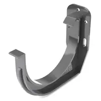 Plastový žlabový hák Covernit čelní PVC 75 mm antracit