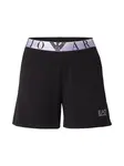 EA7 Emporio Armani Nohavice  čierna / biela