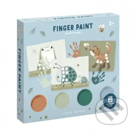 Kreatívna sada maľovanie prstami Forest Friends