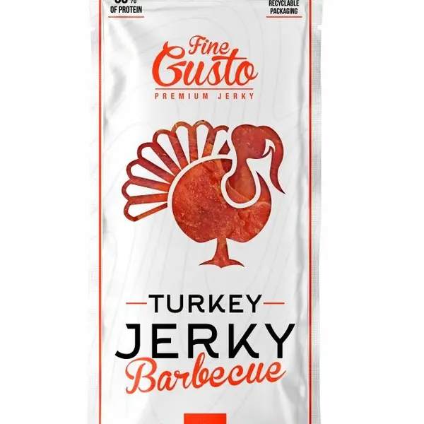 Fine Gusto Krůtí jerky BBQ 12 g