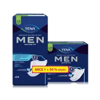 Tena Men Level 1 + 50 % navíc inkontinenční vložky pro muže 36 ks