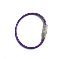 Stainless Steel Cable Wire Keychain