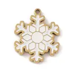 Christmas Theme Ion Plating(IP) 304 Stainless Steel Enamel Charms