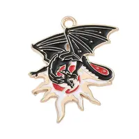 Alloy Enamel Pendants