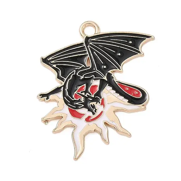 Alloy Enamel Pendants