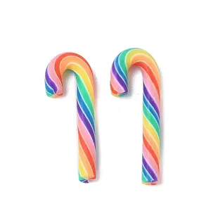 Christmas Handmade Polymer Clay Beads