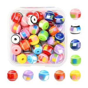 50Pcs Resin Beads