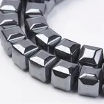 Non-magnetic Synthetic Hematite Beads Strands
